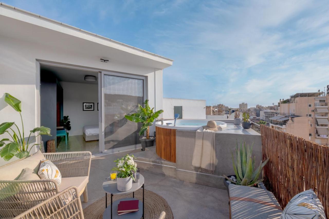 Topfloor Getaway Balcony&Hot Tub+Acropolis View Афіни Екстер'єр фото